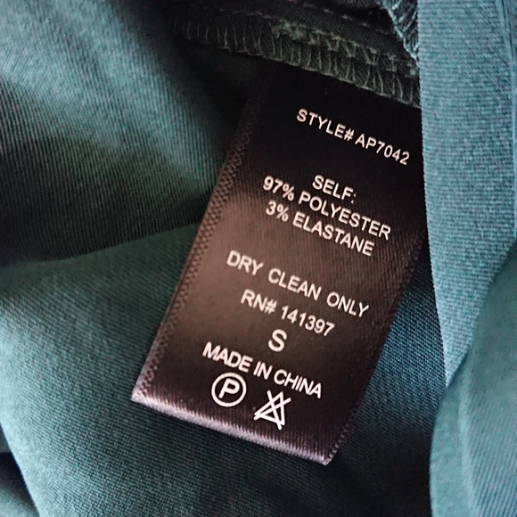 ASTR the Label Side Tie Jumpsuit Green Surplice V-Neck Wrap Style SIZE S - Picture 12 of 13